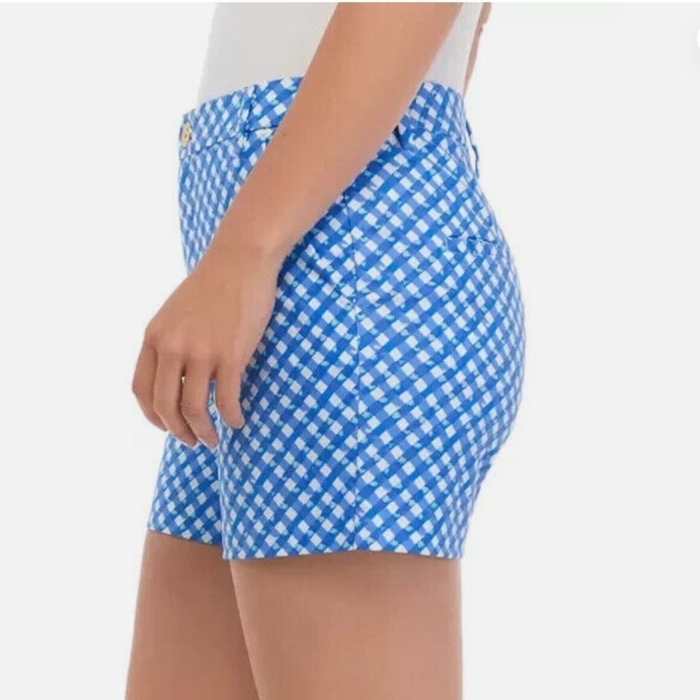 LILLY PULITZER GRETCHEN HIGH RISE SHORT
BOCA BLUE DOUBLE CHECKING - Picture 4 of 16